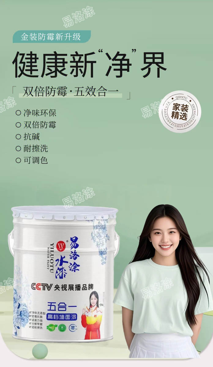 五合一高端墙壁漆